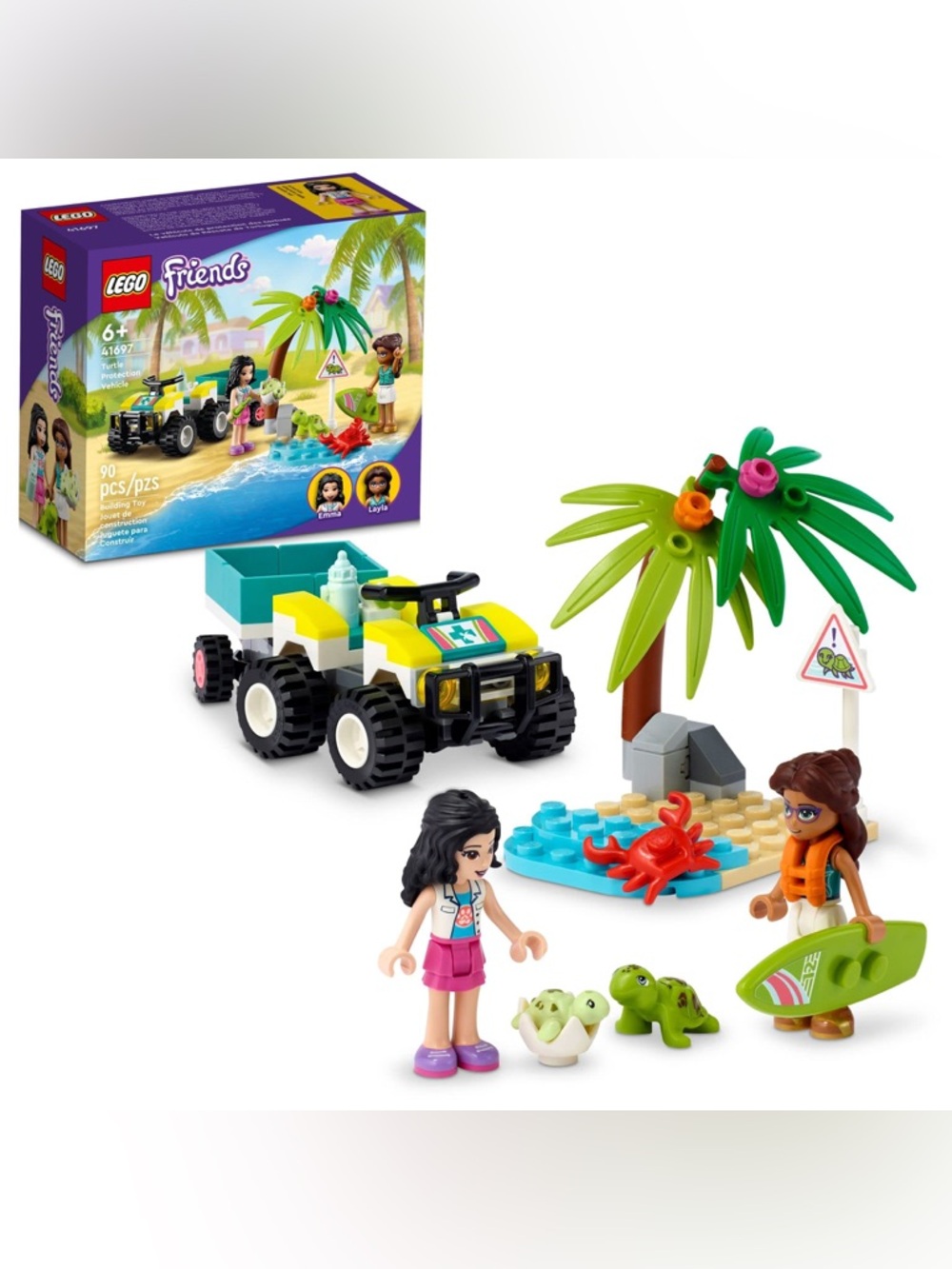 LEGO Friends turtle rescue pre owned